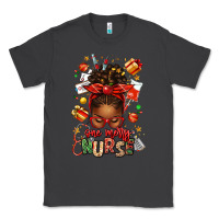 Smoke one merry nurse afro messy bun Classic Tee - texasbilliewilder