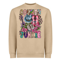 Country Music Junkie Heavyweight Sweatshirt | Teevron