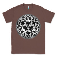 Chestnut M.C. Escher Circle Limit IV Classic Tee - trangStudio