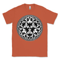 Copper M.C. Escher Circle Limit IV Classic Tee - trangStudio