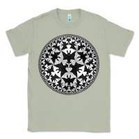 Matcha M.C. Escher Circle Limit IV Classic Tee - trangStudio