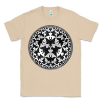 Mushroom M.C. Escher Circle Limit IV Classic Tee - trangStudio