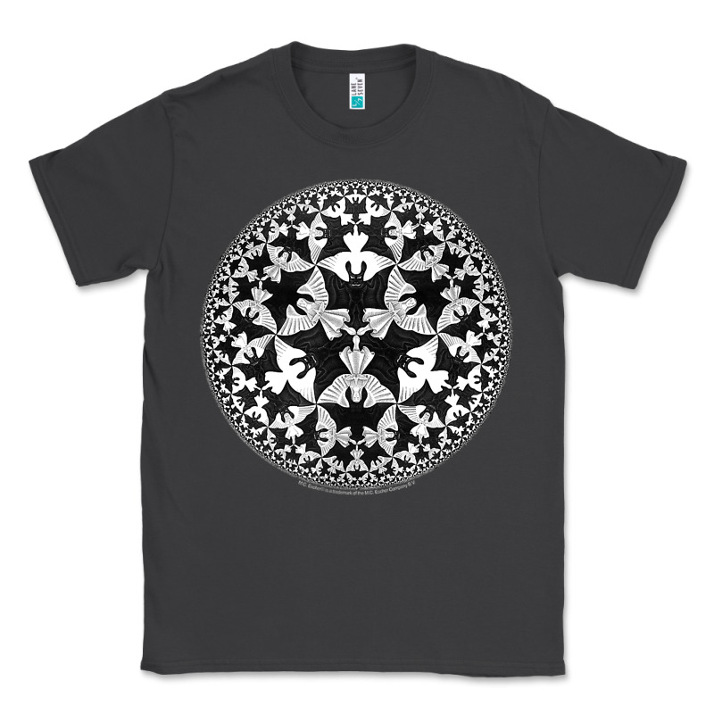 M.c. Escher Circle Limit Iv Classic Tee by trangStudio | Teevron