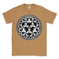 Toasted Coconut M.C. Escher Circle Limit IV Classic Tee - trangStudio