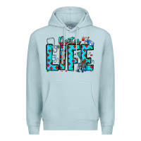 Blue Mist Doctor Life Premium Hoodie - CowhideDigitalArt