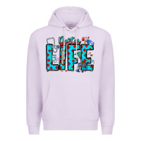 Lilac Doctor Life Premium Hoodie - CowhideDigitalArt