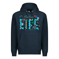 Navy Doctor Life Premium Hoodie - CowhideDigitalArt