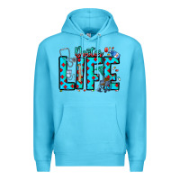 Ocean Blue Doctor Life Premium Hoodie - CowhideDigitalArt