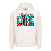 Pale Pink Doctor Life Premium Hoodie - CowhideDigitalArt