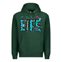 Sports Green Doctor Life Premium Hoodie - CowhideDigitalArt