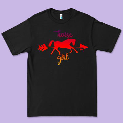 Horse Girl Premium Tee Designed By Bettercallsaul