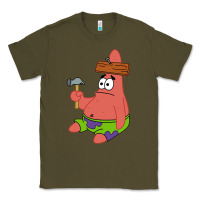 Army Green patrick the star gift Classic Tee - trangStudio