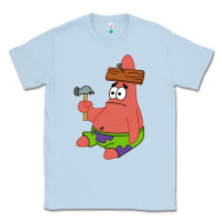 Dusty Blue patrick the star gift Classic Tee - trangStudio