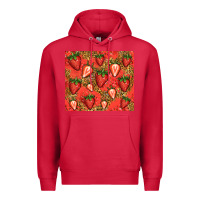 Cardinal strawberries Premium Hoodie - Jasminsmagicworld