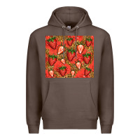 Coffee strawberries Premium Hoodie - Jasminsmagicworld
