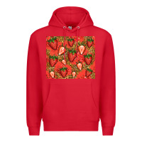 Red strawberries Premium Hoodie - Jasminsmagicworld