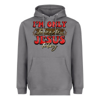 Storm i'm only talking to jesus today christmas Heavyweight Hoodie - BarkalooDesign
