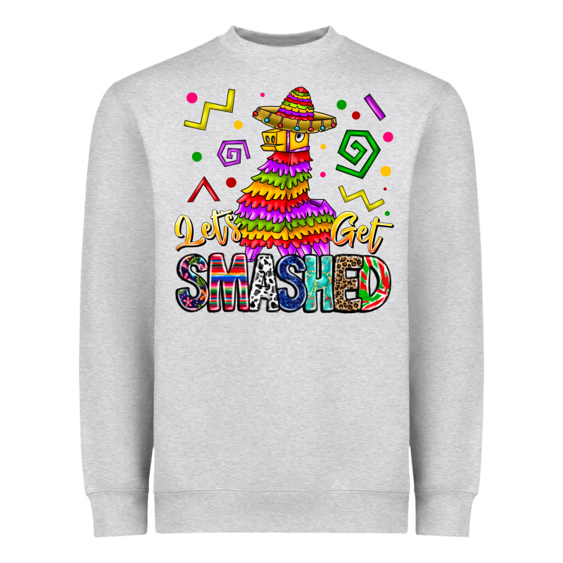 Let's Get Smashed Heavyweight Sweatshirt by CowhideDigitalArt | Teevron