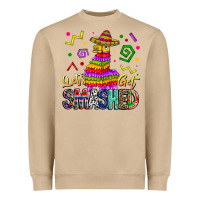 Mushroom Let's Get Smashed Heavyweight Sweatshirt - CowhideDigitalArt