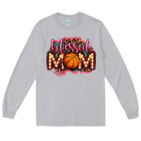 Moon Dust blessed basketball mom lightbulb letters Long Sleeve Tee - OliviaCreatesArt