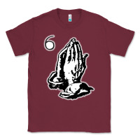 Burgundy 6IX GOD gift Classic Tee - trangStudio