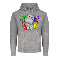 Cloud Rock autism hippopotamus Vintage Hoodie - CowGirlArtShop