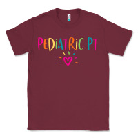 Burgundy Pediatric PT Physical Therapy Office Staff Appreciation Gift Classic Tee - trangStudio