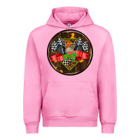 Fuchsia Pink race coasters Urban Hoodie - AdoDesignShop