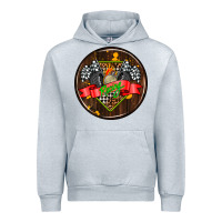Heather Grey race coasters Urban Hoodie - AdoDesignShop