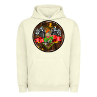 Pigment Pistachio race coasters Urban Hoodie - AdoDesignShop