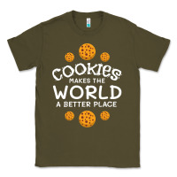 Army Green funny cookie lover baking cookies baker candy gift Classic Tee - trangStudio