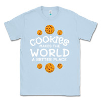 Dusty Blue funny cookie lover baking cookies baker candy gift Classic Tee - trangStudio