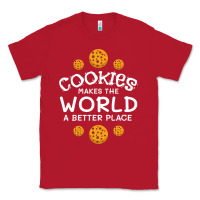 Red funny cookie lover baking cookies baker candy gift Classic Tee - trangStudio