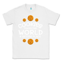 White funny cookie lover baking cookies baker candy gift Classic Tee - trangStudio
