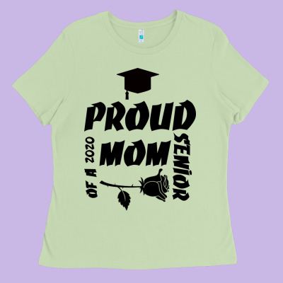 Proud Mom Of A 2020 Senior Ladies Tee Designed By Bettercallsaul
