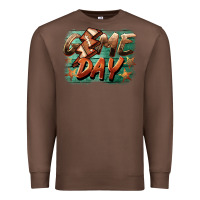 Chestnut game day  lightning football Premium Sweatshirt - BarkalooDesign