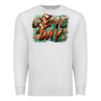 Oatmeal Heather game day  lightning football Premium Sweatshirt - BarkalooDesign