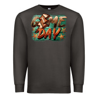 Smoke game day  lightning football Premium Sweatshirt - BarkalooDesign