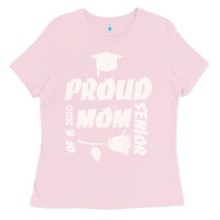 Bubblegum Pink Proud Mom Of A 2020 Senior Ladies Tee - Bettercallsaul
