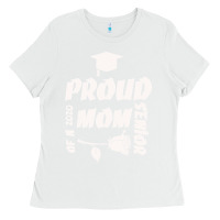 White Proud Mom Of A 2020 Senior Ladies Tee - Bettercallsaul