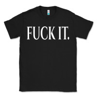 Black F It Period Dot Classic Tee - trangStudio