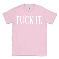 Bubblegum Pink F It Period Dot Classic Tee - trangStudio