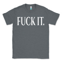 Charcoal Heather F It Period Dot Classic Tee - trangStudio