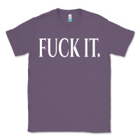 Lavender F It Period Dot Classic Tee - trangStudio