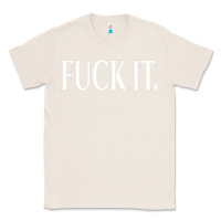 Natural F It Period Dot Classic Tee - trangStudio