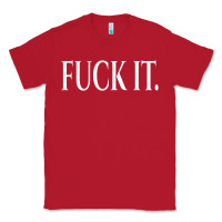 Red F It Period Dot Classic Tee - trangStudio