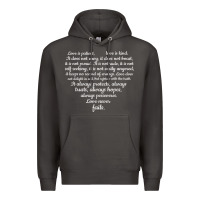 Smoke Love is patient Love is Kind 1 Corinthians 1348 Premium Hoodie - trangStudio