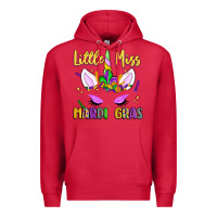Cardinal little miss mardi gras Premium Hoodie - LillyAllenDesigns
