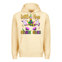 Pina Colada little miss mardi gras Premium Hoodie - LillyAllenDesigns