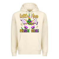 Sandshell little miss mardi gras Premium Hoodie - LillyAllenDesigns